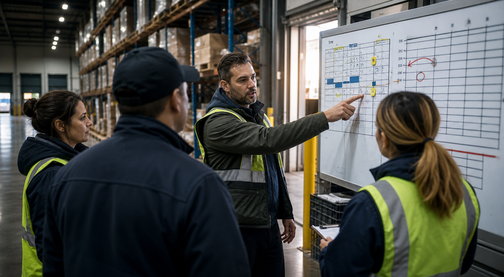 Warehousing & Distribution leaders reviewing the operating pressure point
